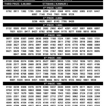 Official Kerala Lottery Result SS-497 Today 09.12.25
